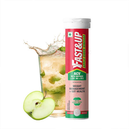 Fast&Up Apple Cider Vinegar with “Mother” – Green Apple (15 Tabs)